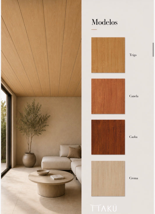 Plafón PVC Interior