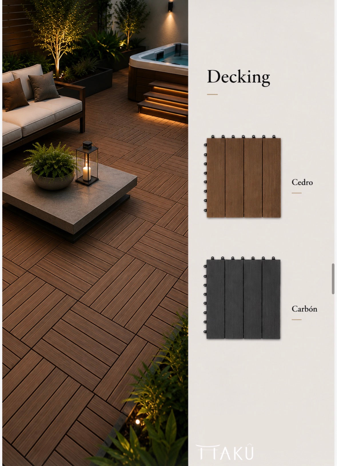 Decking HAKU