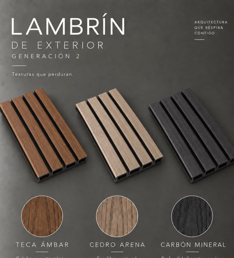 Carta de tonos del lambrín de exterior generación 2, lámina 43 del catálogo HAKÛ 2026